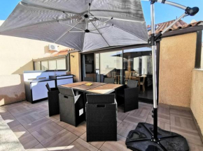 Résidence Village Merlin - Villa avec mezzanine pour 6 personnes - Port Leucate MAE-7804